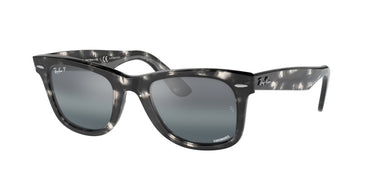 Ray-Ban Wayfarer RB2140 1333G6 Grijs Havana Chromance