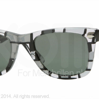 Ray-Ban Zonnebril RB2140 Grijs-Groen