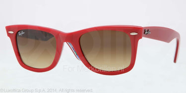 Ray-Ban Zonnebril RB2140 113385 Rood-Bruin