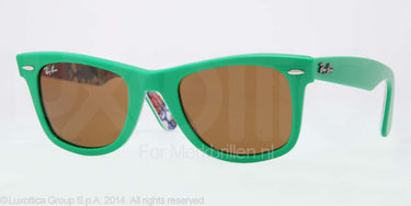 Ray-Ban Zonnebril RB2140 Groen-Bruin