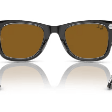 Ray-Ban Wayfarer RB2140 129433 Zwart op Transparant