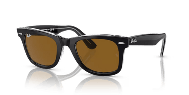 Ray-Ban Wayfarer RB2140 129433 Zwart op Transparant