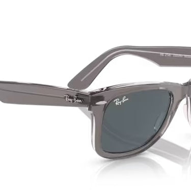 Ray-Ban Wayfarer RB2140 1355R5 Grijs op transparant