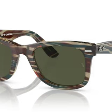 Ray-Ban Wayfarer RB2140 138731 Photo Gestreept Grijs