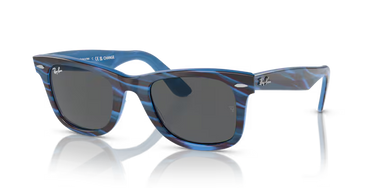 Ray-Ban Wayfarer RB2140 1409B1 Fotochroom Gestreept Blauw