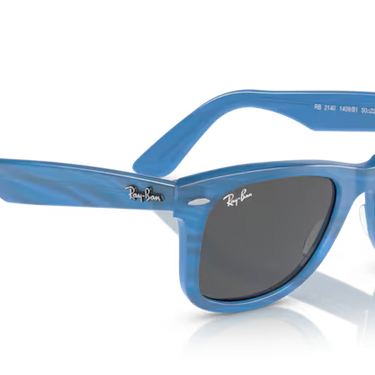 Ray-Ban Wayfarer RB2140 1409B1 Fotochroom Gestreept Blauw