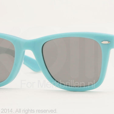 Ray-Ban Zonnebril RB2140 Dark turquoise crystal mirror silver-black