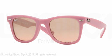 Ray-Ban Zonnebril RB2140 Dark pink crys.brown-pink silver mirror