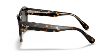 Ray-Ban State Street RB2186 1292B1 Havana op transparant bruin