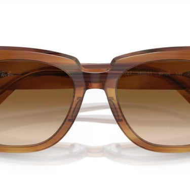 Ray-Ban State Street RB2186 140351 Bruin Gestreept