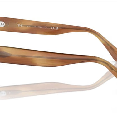 Ray-Ban State Street RB2186 140351 Bruin Gestreept