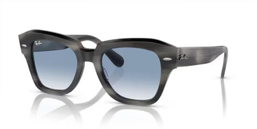 Ray-Ban State Street RB2186 14043F Grijs Gestreept