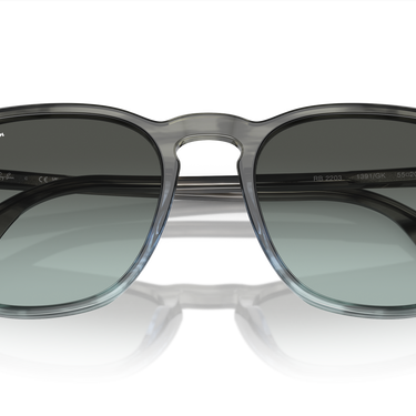 Ray-Ban RB2203 1391GK Gestreept grijs en blauw