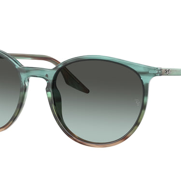 Ray-Ban RB2204 1394GK Gestreept blauw en groen