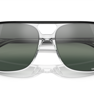Ray-Ban Bill one RB2205 1294G6 Zwart op transparant