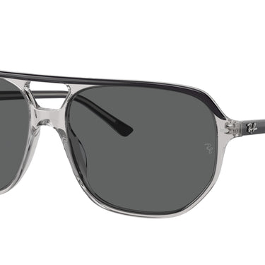 Ray-Ban Bill one RB2205 1396B1 Donkergrijs op transparant