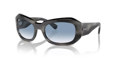 Ray-Ban RB2212 Beate 14043F Grijs Gestreept