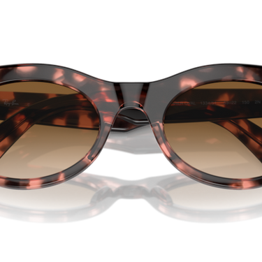 Ray-Ban Wayfarer Oval RB2242 133451 Roze Havana