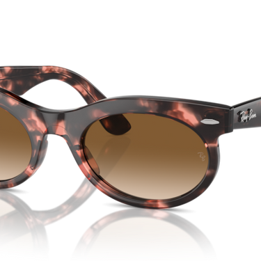 Ray-Ban Wayfarer Oval RB2242 133451 Roze Havana