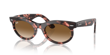Ray-Ban Wayfarer Oval RB2242 133451 Roze Havana