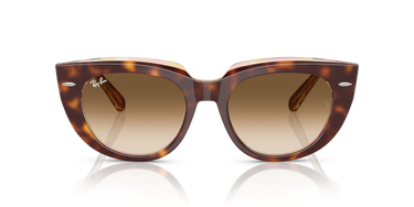 Ray-Ban Doreen RB2286 141451 Licht Havana op Transparant Multicolor