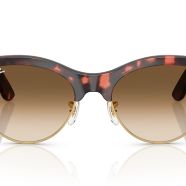 Ray-Ban Clubmaster Way RB2341 143251 Roze Tortoise op Goud