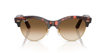 Ray-Ban Clubmaster Way RB2341 143251 Roze Tortoise op Goud