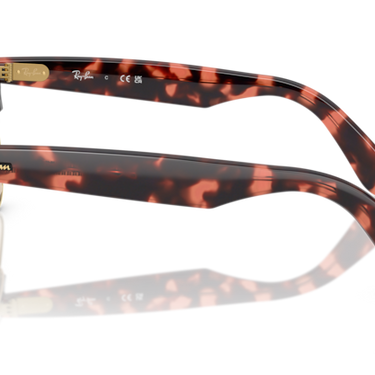 Ray-Ban Clubmaster Way RB2341 143251 Roze Tortoise op Goud