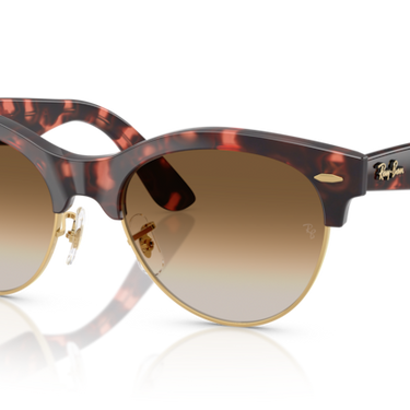 Ray-Ban Clubmaster Way RB2341 143251 Roze Tortoise op Goud