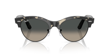 Ray-Ban Clubmaster Way RB2341 143371 Grijs Havana op Zwart