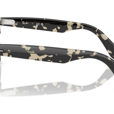 Ray-Ban Clubmaster Way RB2341 143371 Grijs Havana op Zwart