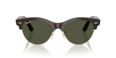 Ray-Ban RB2341 990/31 Clubmaster Way Rood Havana op Goud