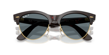 Ray-Ban Clubmaster Way Rood Havana op Goud