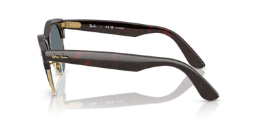 Ray-Ban Clubmaster Way Rood Havana op Goud