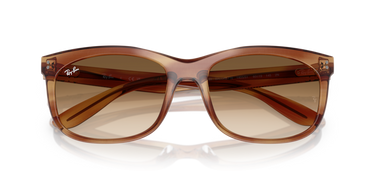 Ray-Ban Balorette RB2389 140351 Bruin Gestreept