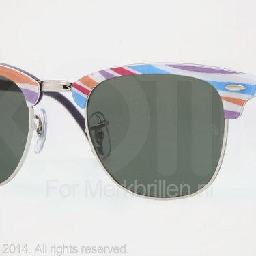Ray-Ban Zonnebril RB3016 Rood, blauw-Groen