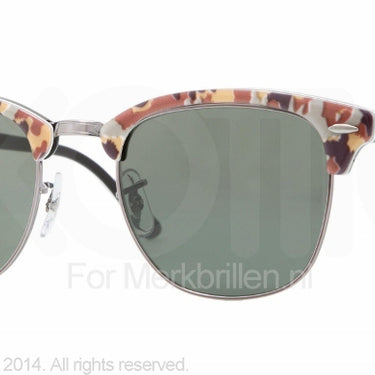 Ray-Ban Zonnebril RB3016 Beige-Groen
