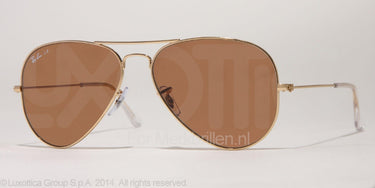Ray-Ban aviator RB3025 Goud-Bruin