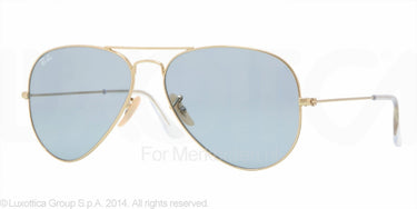 Ray-Ban Zonnebril RB3025 Goud-Blauw