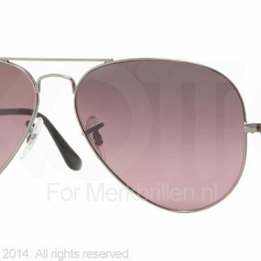 Ray-Ban Zonnebril RB3025 Gunmetal, blauw-Pink