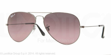 Ray-Ban Zonnebril RB3025 Gunmetal, blauw-Pink