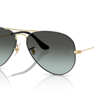 Ray-Ban Aviator RB3025 9271GK Zwart op Goud