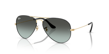 Ray-Ban Aviator RB3025 9271GK Zwart op Goud