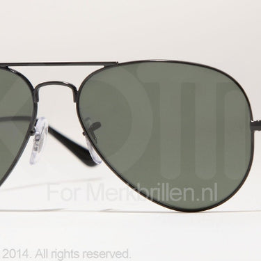 Ray-Ban Zonnebril RB3025 W3235 Zwart-Groen