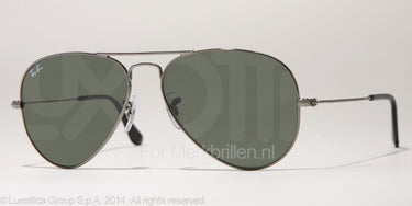 Ray-Ban Zonnebril RB3025 W3236 Gunmetal-Groen