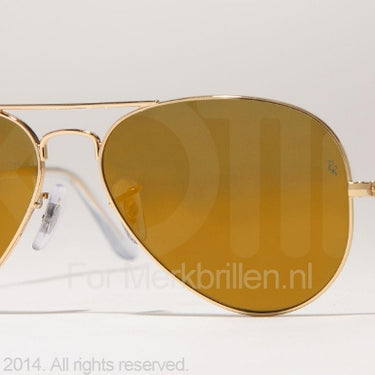 Ray-Ban Zonnebril RB3025 W3276 Goud-Goud