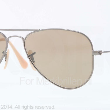 Ray-Ban Zonnebril RB3044 Matte gunmetal brown