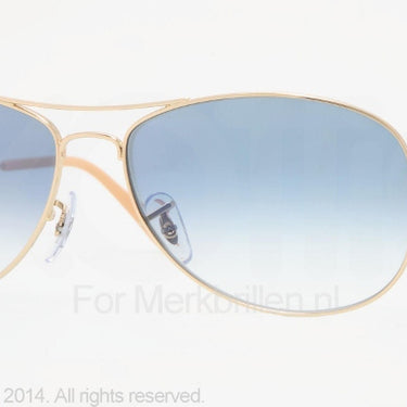Ray-Ban Zonnebril RB3362 Arista crystal gradient light blue
