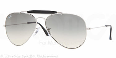 Ray-Ban Outdoorsman RB3407 Zilver-Grijs