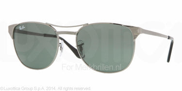 Ray-Ban Zonnebril RB3429 signet Gunmetal-Groen